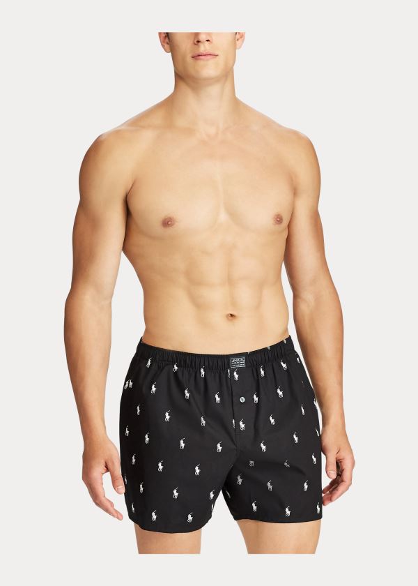 Men's Polo Ralph Lauren Allover Pony Boxers | 974620WRO